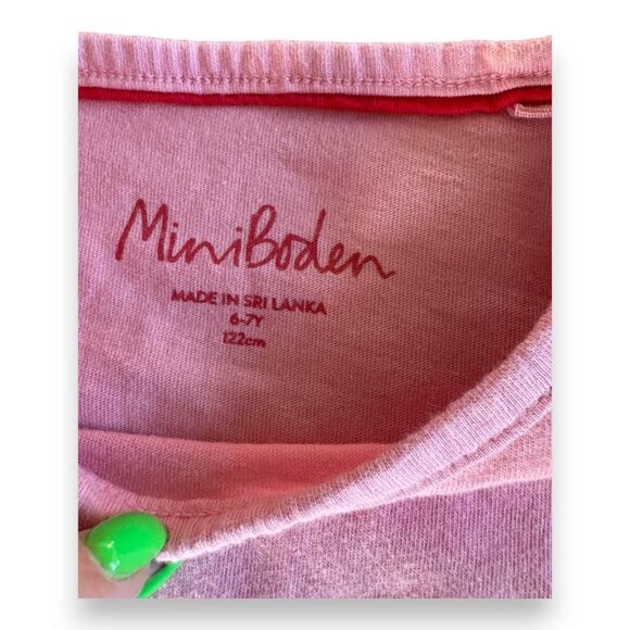 Mini Boden Little Red Riding Hood Girls Top 6-7 Lift the Flap HTF - Picture 3 of 3